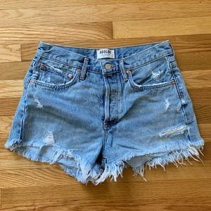 Agolde denim shorts